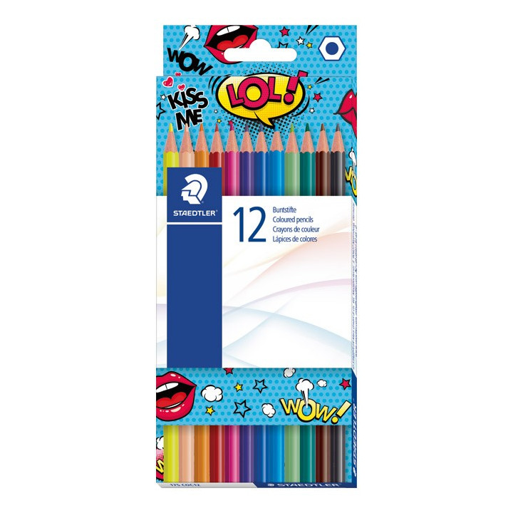 Boje drvene 12boja Comic Staedtler 175 COC12