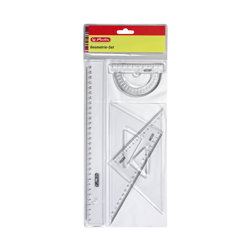 Geometrijski set 1/4  Herlitz 8700403 blister